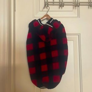 Buffalo Check Dog Fleece/Hoodie